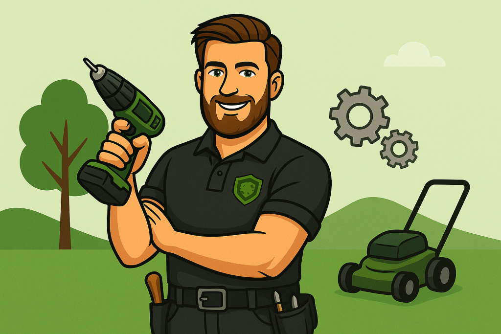 Björn – oprichter van Green Guard en specialist in huisservice in Värmland